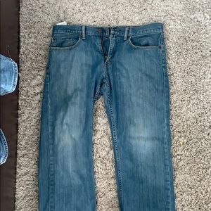 levi blue jeans size w32 l30